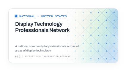 Display Technology Professionals Network